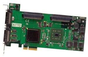 ATTO ExpressPCI UL5D Dual-Channel, Ultra320, PCIe SCSI Host Adap