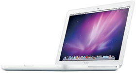 MC516LL/A MacBook 2.4GHz C2D 13" 4GB, High Sierra (White/Unibody)-2010