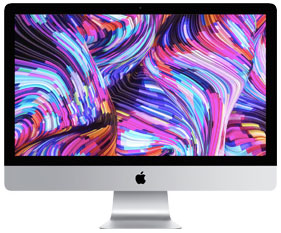 MRR12LL/A iMac 27-Inch "Core i5" 3.7Ghz 6 Core 580X graphics 8GB (5K, 2019)