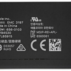 661-13070 Mac Pro 2019 4TB SSD, 2 x 2TB modules